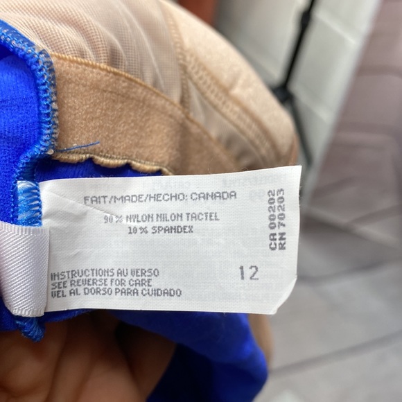 Vintage one piece swimming suit in excellent condition size 12 - Picture 8 of 8